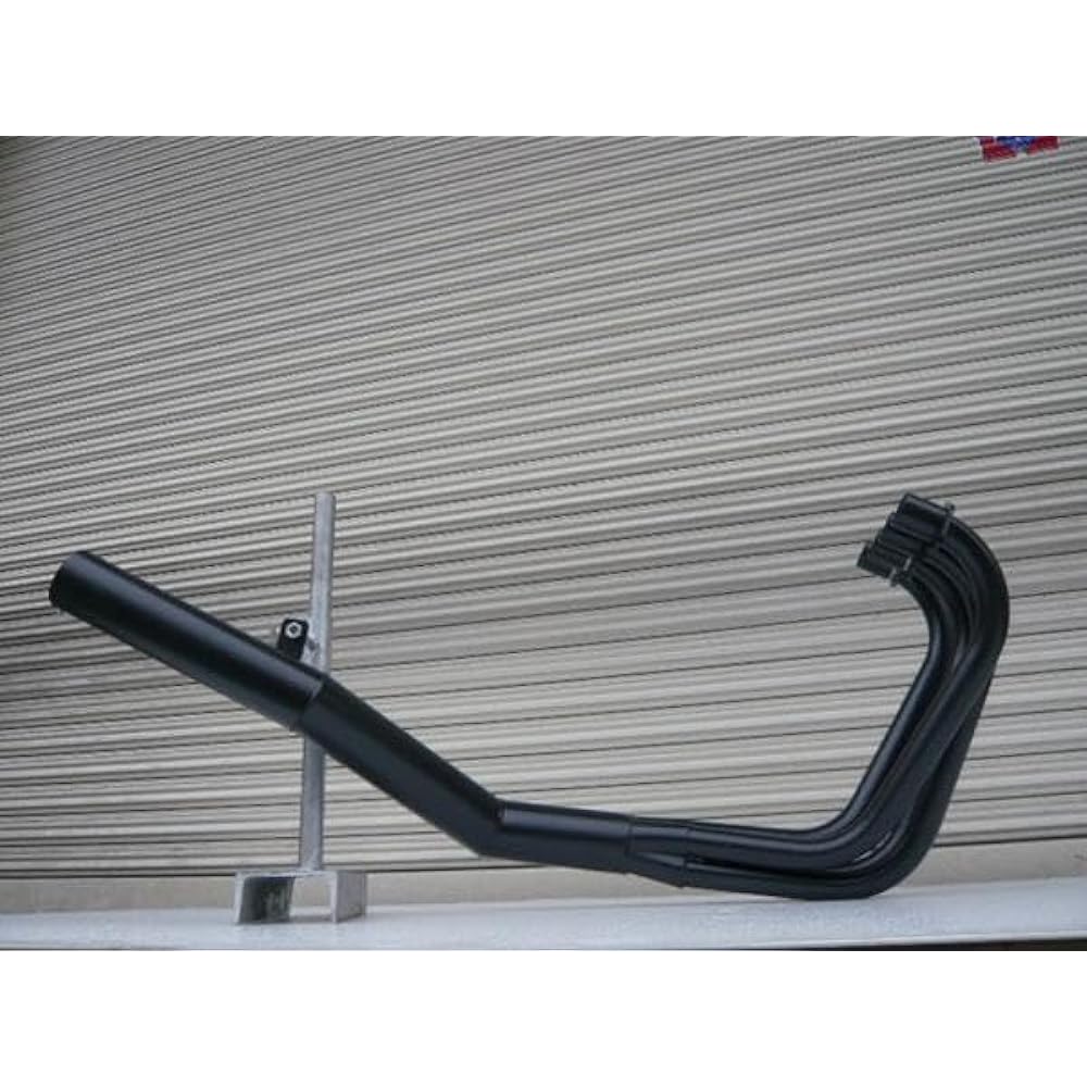 PRETTY RACING Inazuma 400 Short Tube 70 Pi Muffler, Black