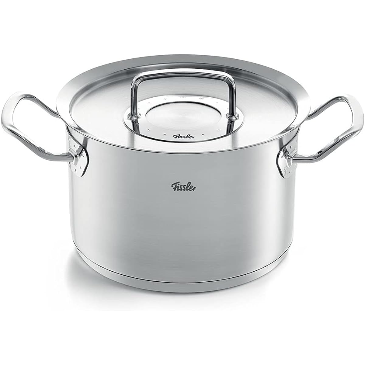 Fissler (Fissler) Used by professionals Durable and convenient two-handed pot made in Germany Original Profi Collection Stew Pot 20cm Gas IH compatible Waterless pot Waterless cooking Dishwasher safe Made in Germany Recommended as a gift Stainless steel