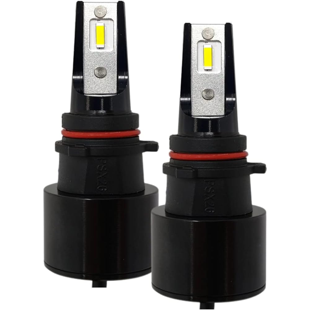 fcl. PSX26W LED fog lamp, white, 6500K, vehicle inspection compatible, genuine light distribution, long life, 12V 24V exclusive, 2 pieces for left and right