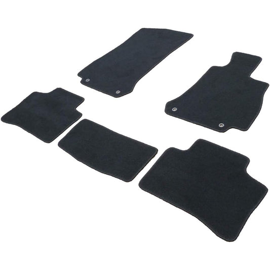Fenice Car Mat Floor Mat Domestic Production (Mercedes Benz GLC Class X253) Black Non-Slip Shape Resistant to Slip Car Mat (Car Parts Specialty Store)