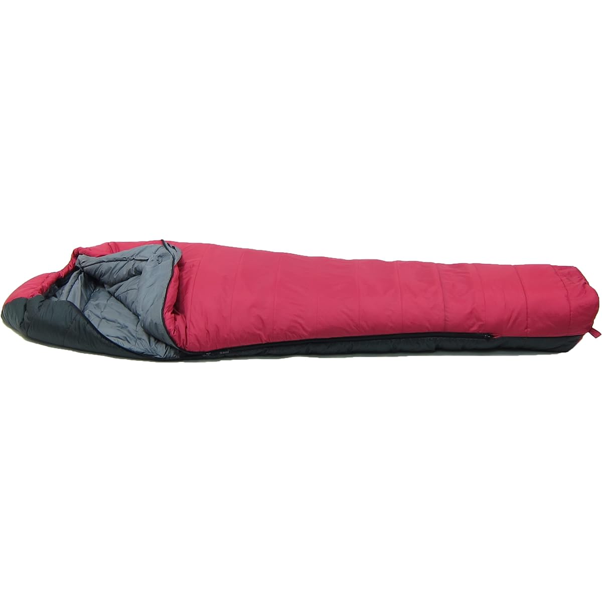 ISUKA Alphalight 1000EX Mulberry [Minimum operating temperature -12 degrees] 125723 Red Maximum length: 84 (shoulder width) x 211 (total length) cm Storage size: φ25.5 x 40 cm