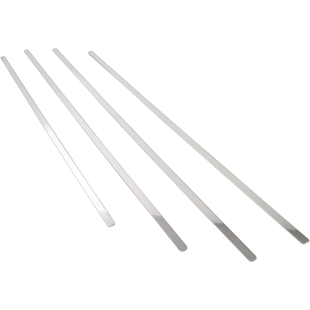 BRIGHTZ Miragino L700 L710 5 door super mirror chrome plated stainless steel window molding 4PC [WIN-SIL-115] 3440