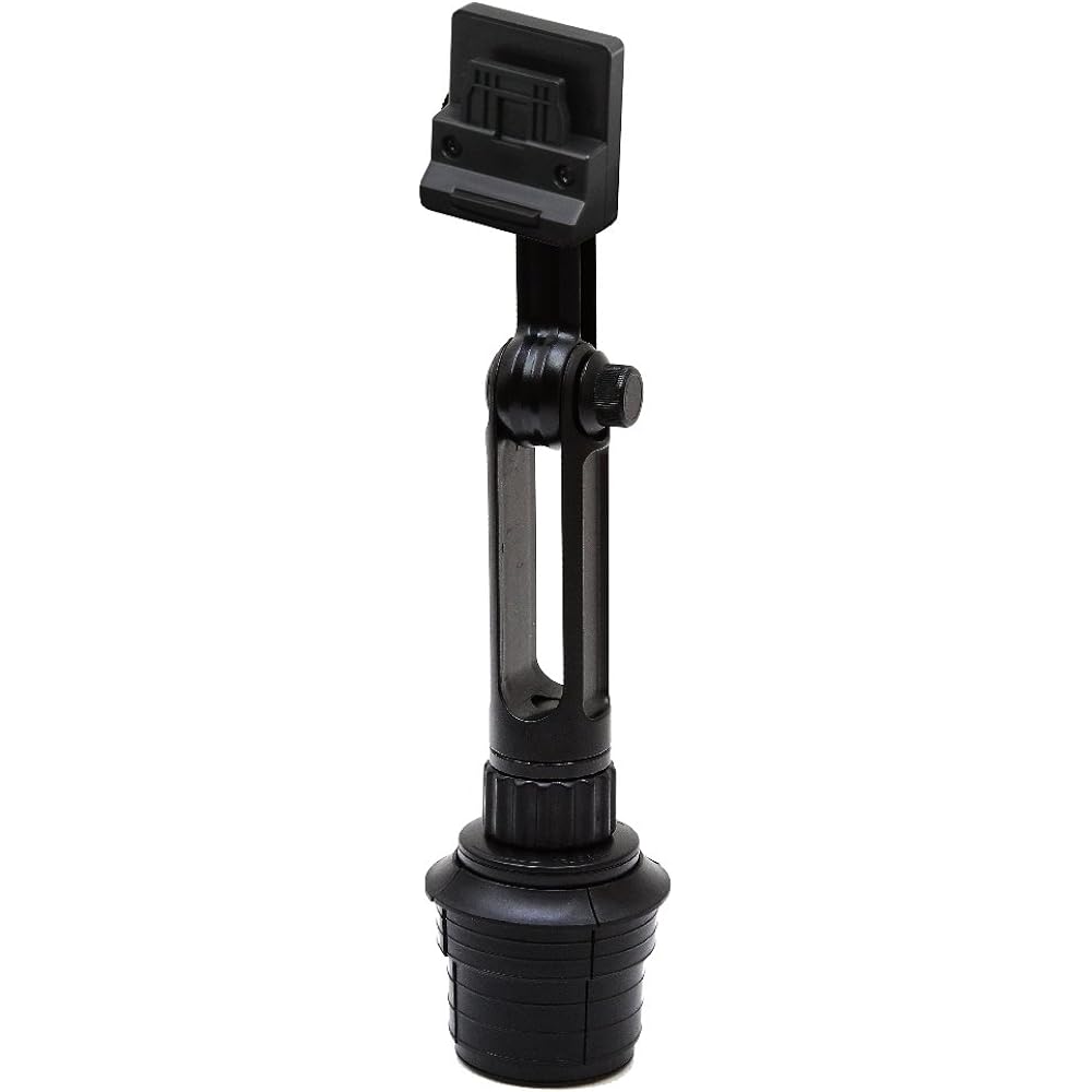 [Mobikes] Jupiter YERA Portable Navigation Car Mounting Stand (OP-CU100kit Substitute) (Drink Holder Long Arm Type) Compatible with YE4 [16-YE4]