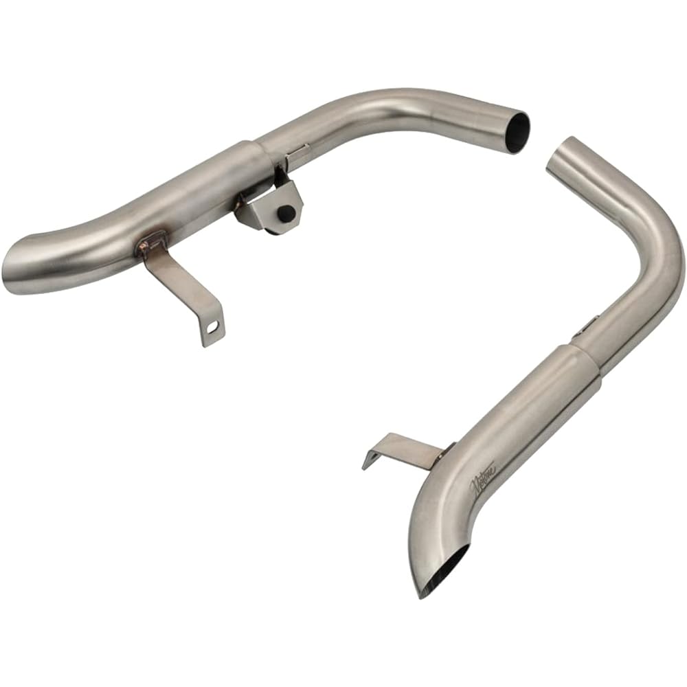 Motone Slash Cut Muffler Bonneville Bobber Speedmaster MAYHEM Stainless Steel Brushed MTE179