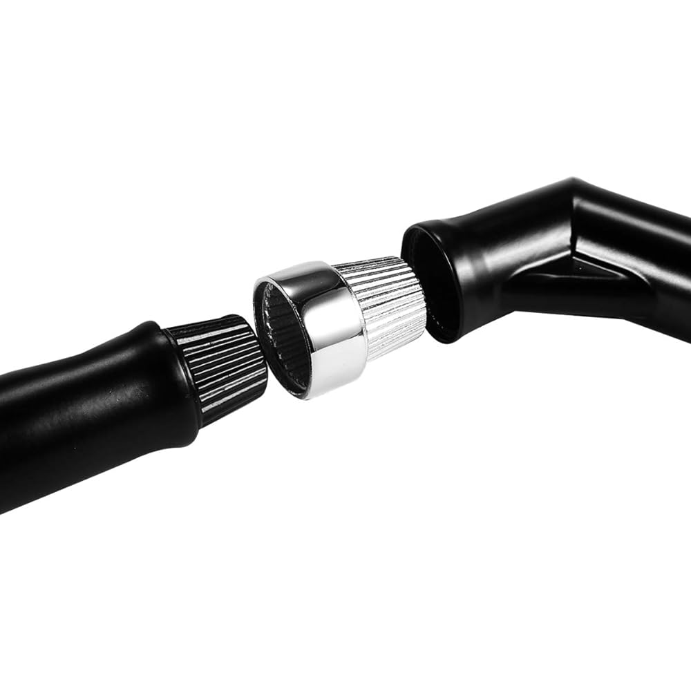 Adjustable 12 inches. Fat mini ape handle barkit black finish