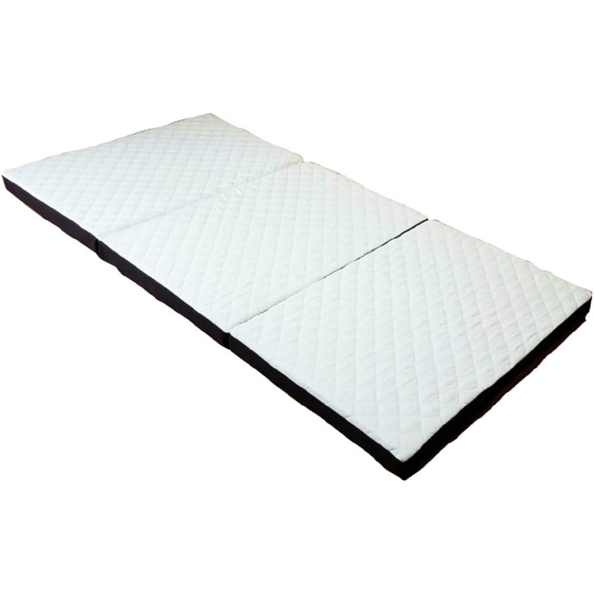 [Achilles] Ultra-Hard Mattress (335N) Folding Hard Back Pain Single Washable Cover 8cm Thick Plump Quilt Tri-fold Ivory AK700S [30-day trial service available]