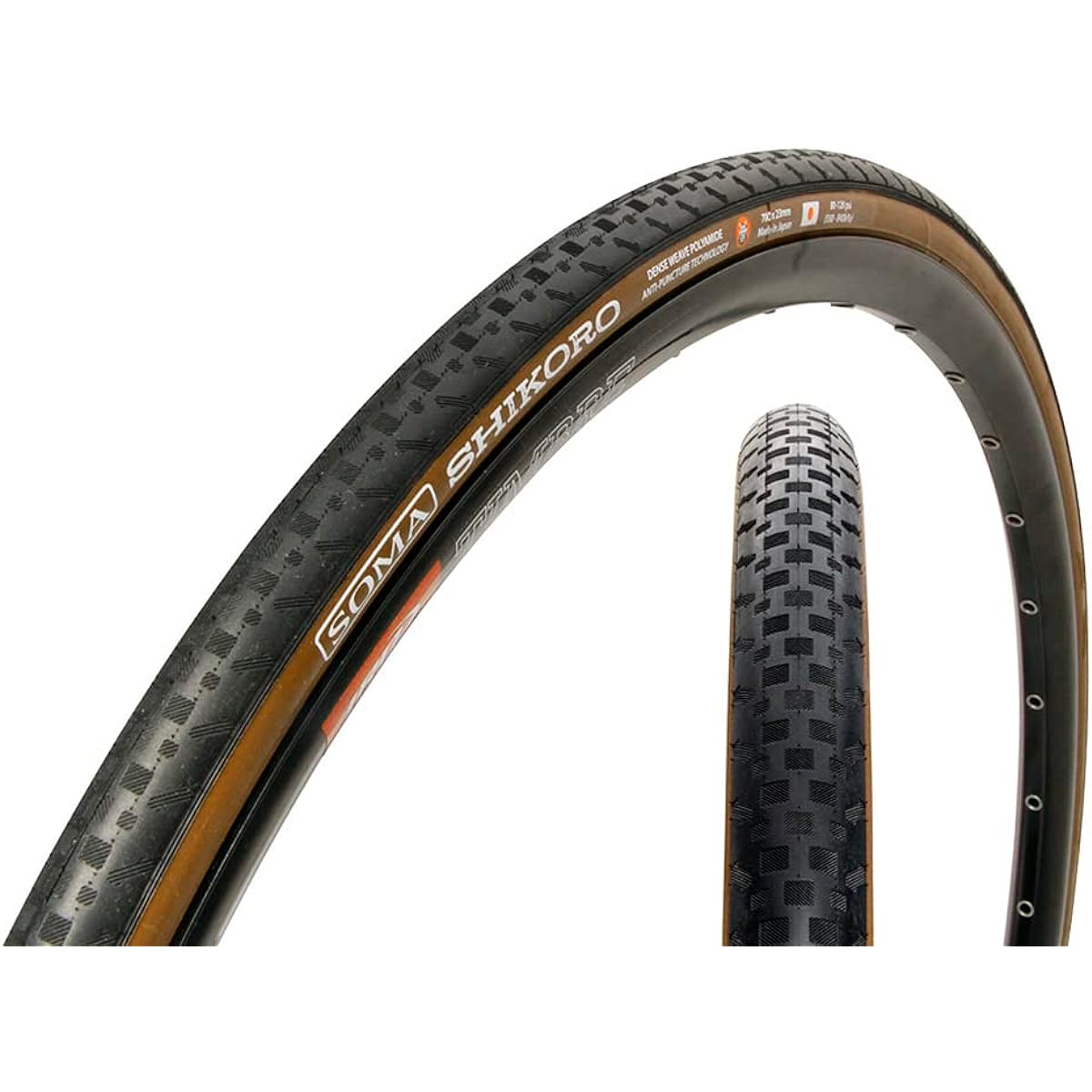 SOMA SHIKORO CLINCHER TIRE 700C SHIKORO CLINCHER TIRE