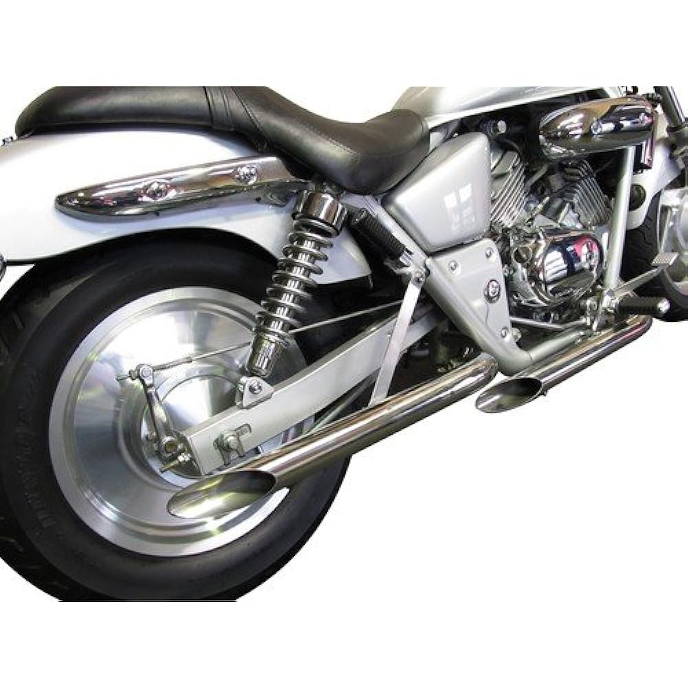 U-CP Stainless Slash Cut Muffler V-TWIN MAGNA MFSCMG25
