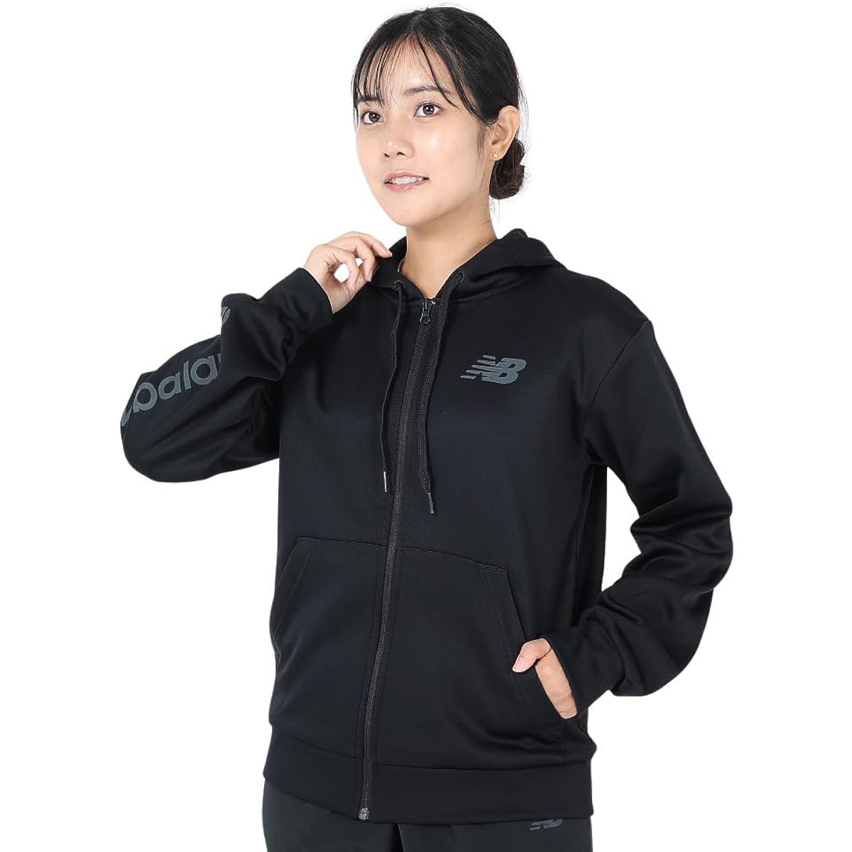 [New Balance] Fleece Relentless Fleece Full Zip WJ33186 Women's