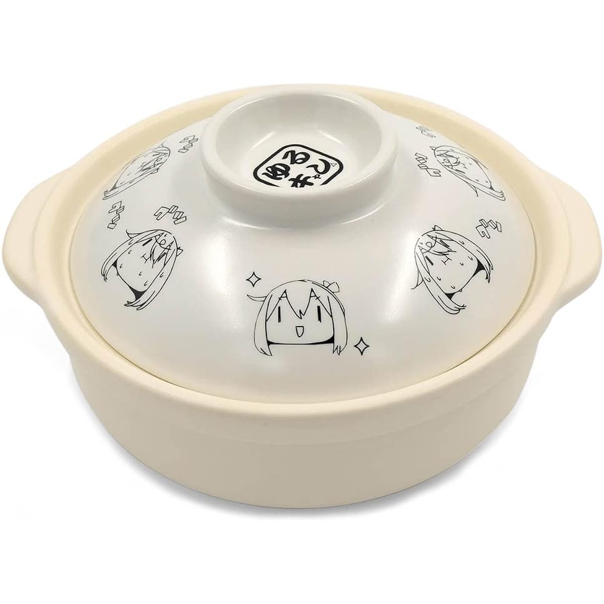 Yuru Camp△ Pot Fairy Nabeshiko IH Compatible Earthen Pot