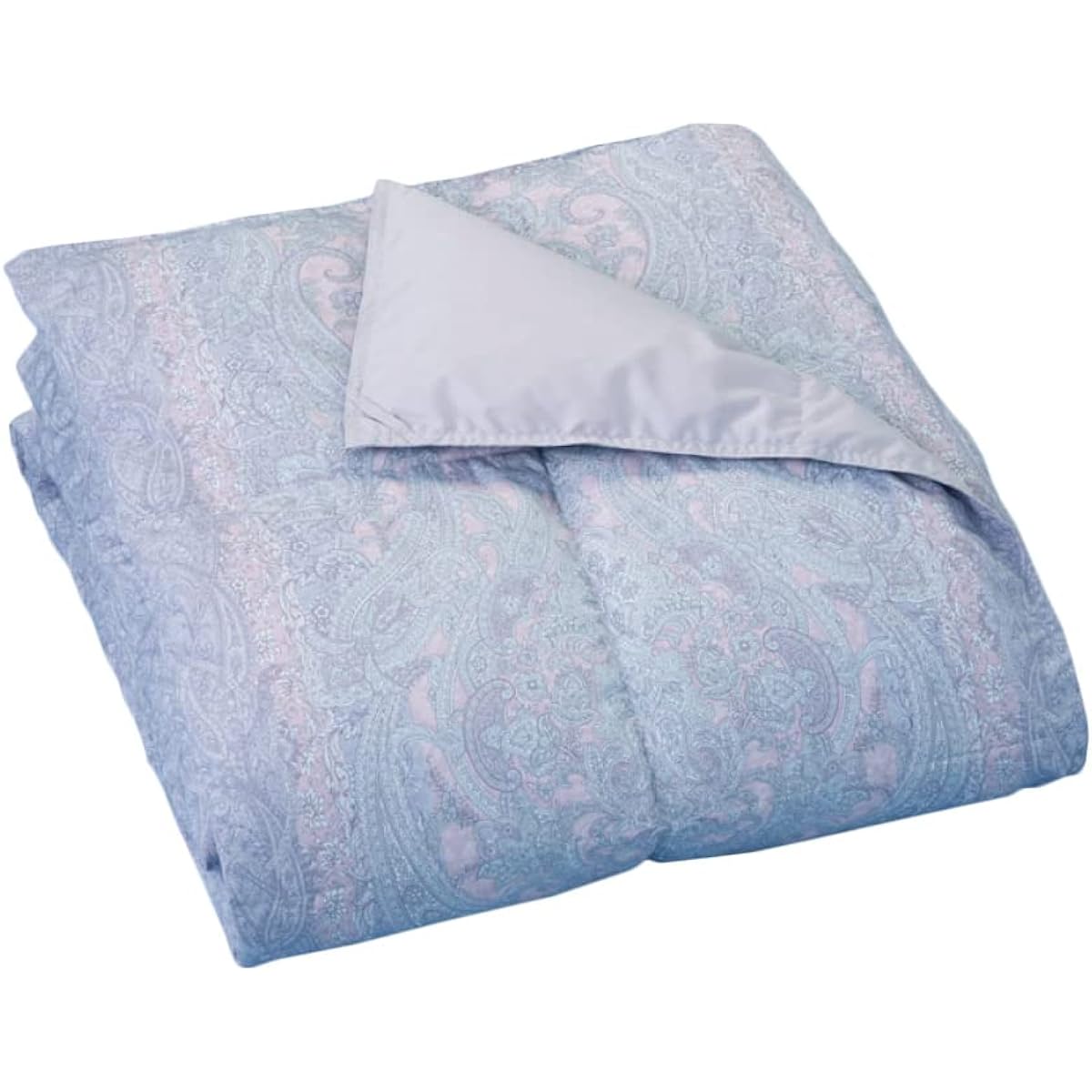Showa Nishikawa Comforter Single Washable Down Blanket Feather Thin Comforter Dug Down 85% 0.25kg Blue 150×210cm 2211272100307