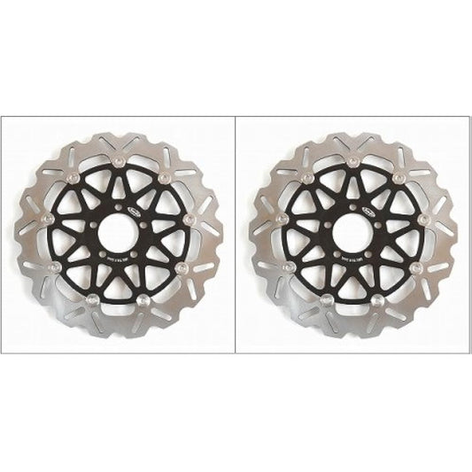 ZZR1200 ZZR1100 ZX-12R ZX-9R ZX-7R ZXR750 Vulcan 1500 Arashi Front Brake Disc Rotor
