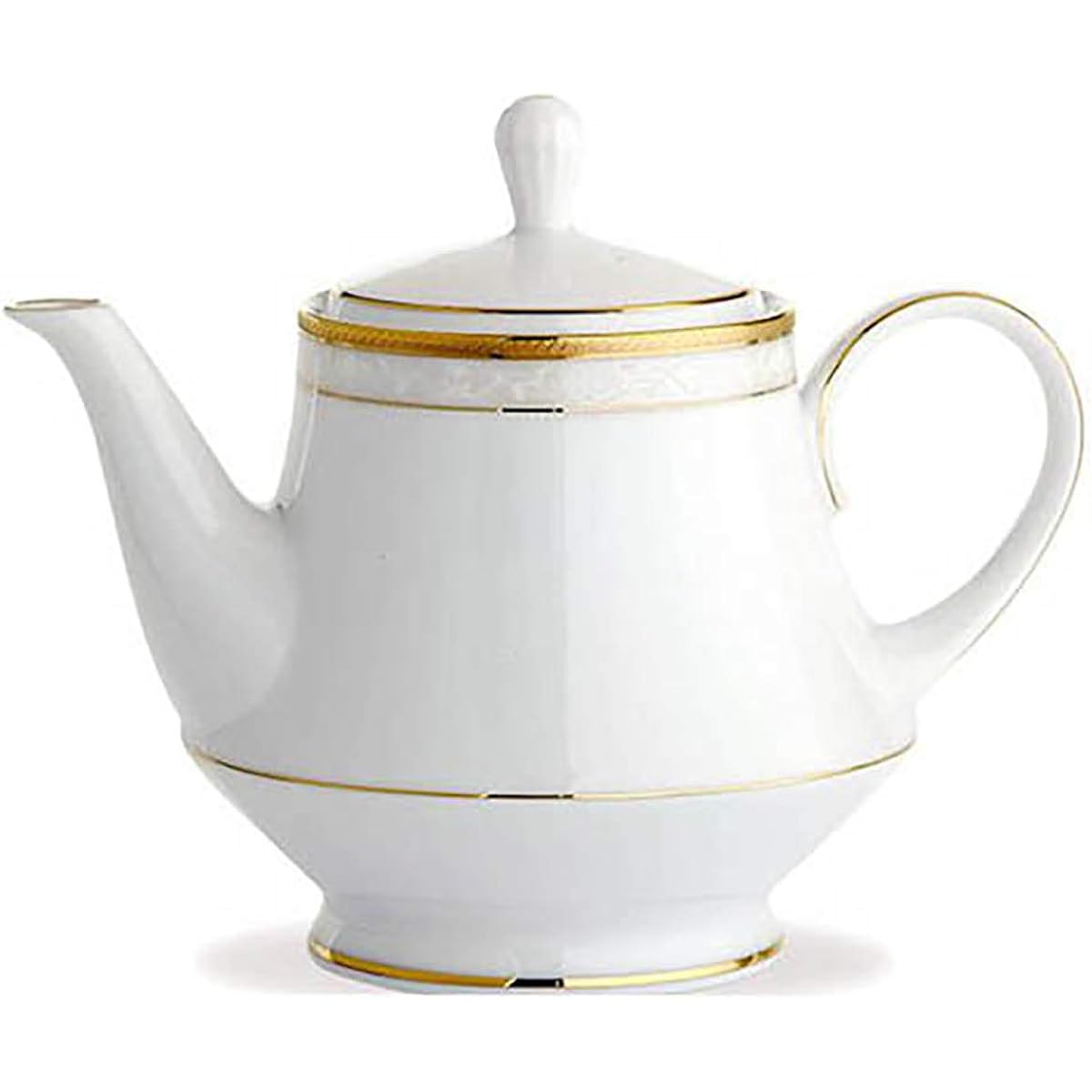 Noritake Teapot 1200cc Hampshire Gold 1 Piece Gold Fine Porcelain 4335L/91123