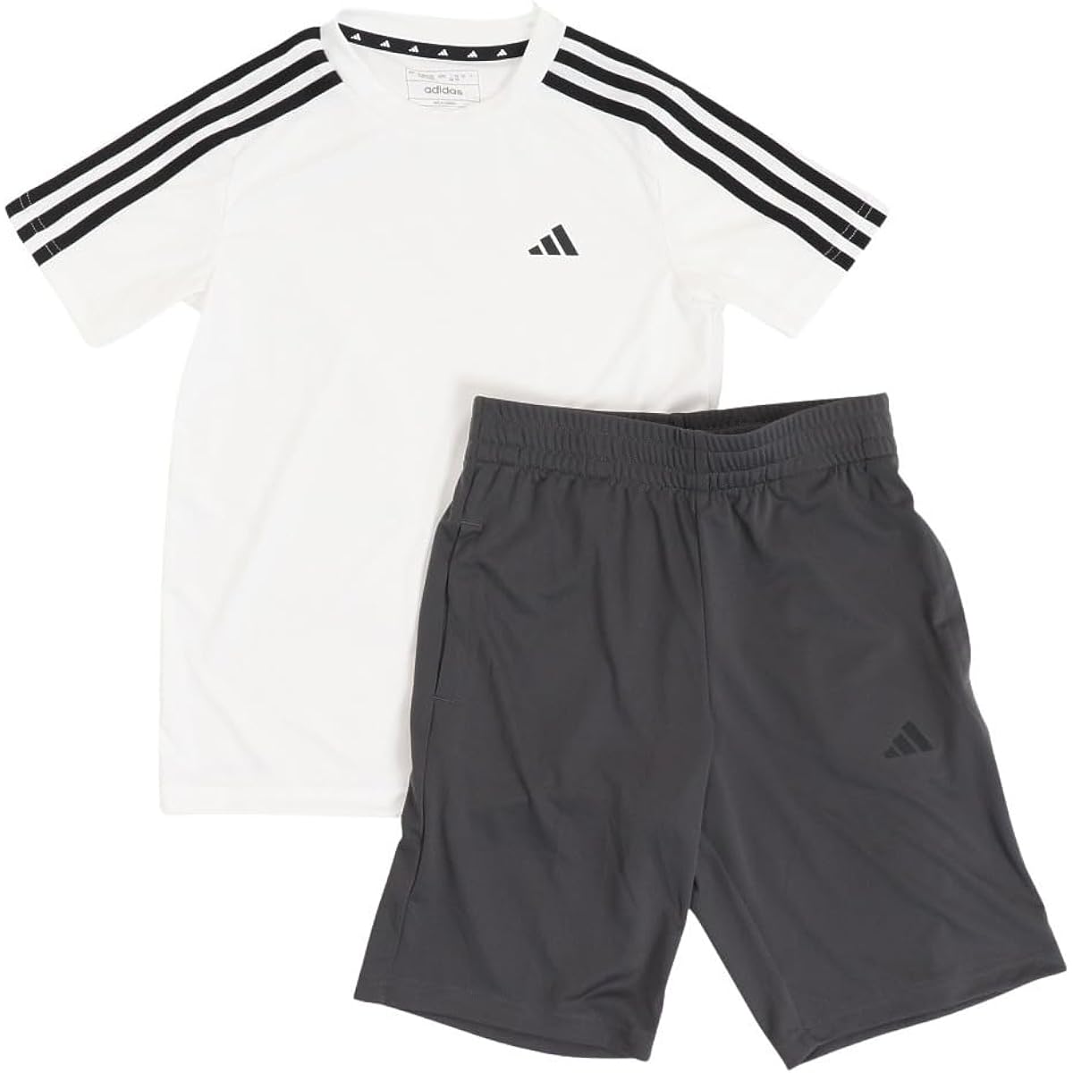 [Adidas] Designed to Move Short Sleeve T-Shirt & Shorts Set 29256 Top and Bottom Set for Kids