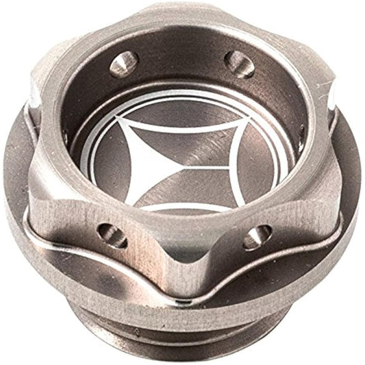 MORIWAKI Oil Filler Cap M20 x P1.5 Crown Type Titanium Gold Suzuki Vehicles etc. 01561-21426-G0