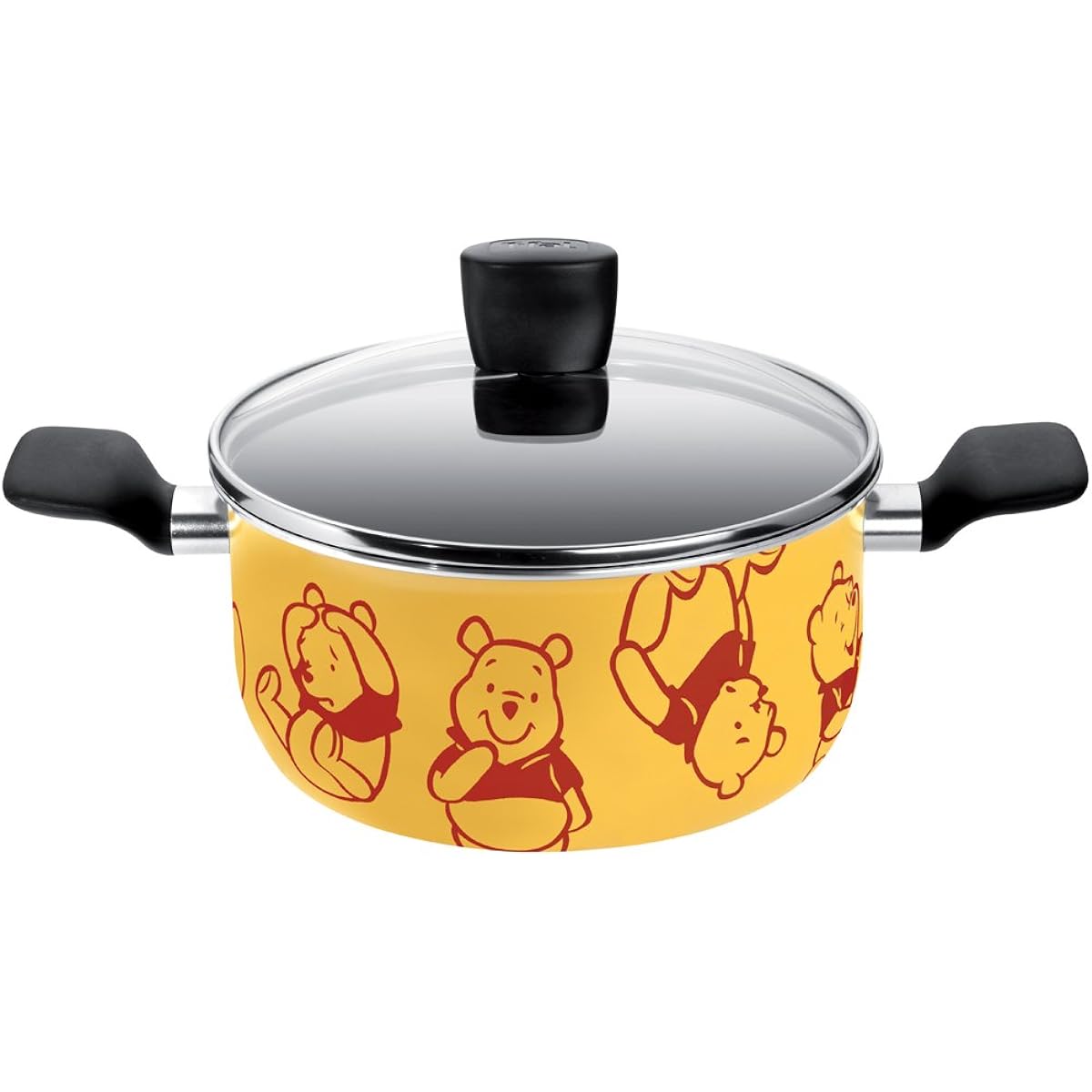Tefal Two Hand Pot Stew Pan Disney Winnie the Pooh Yellow 20cm A30444