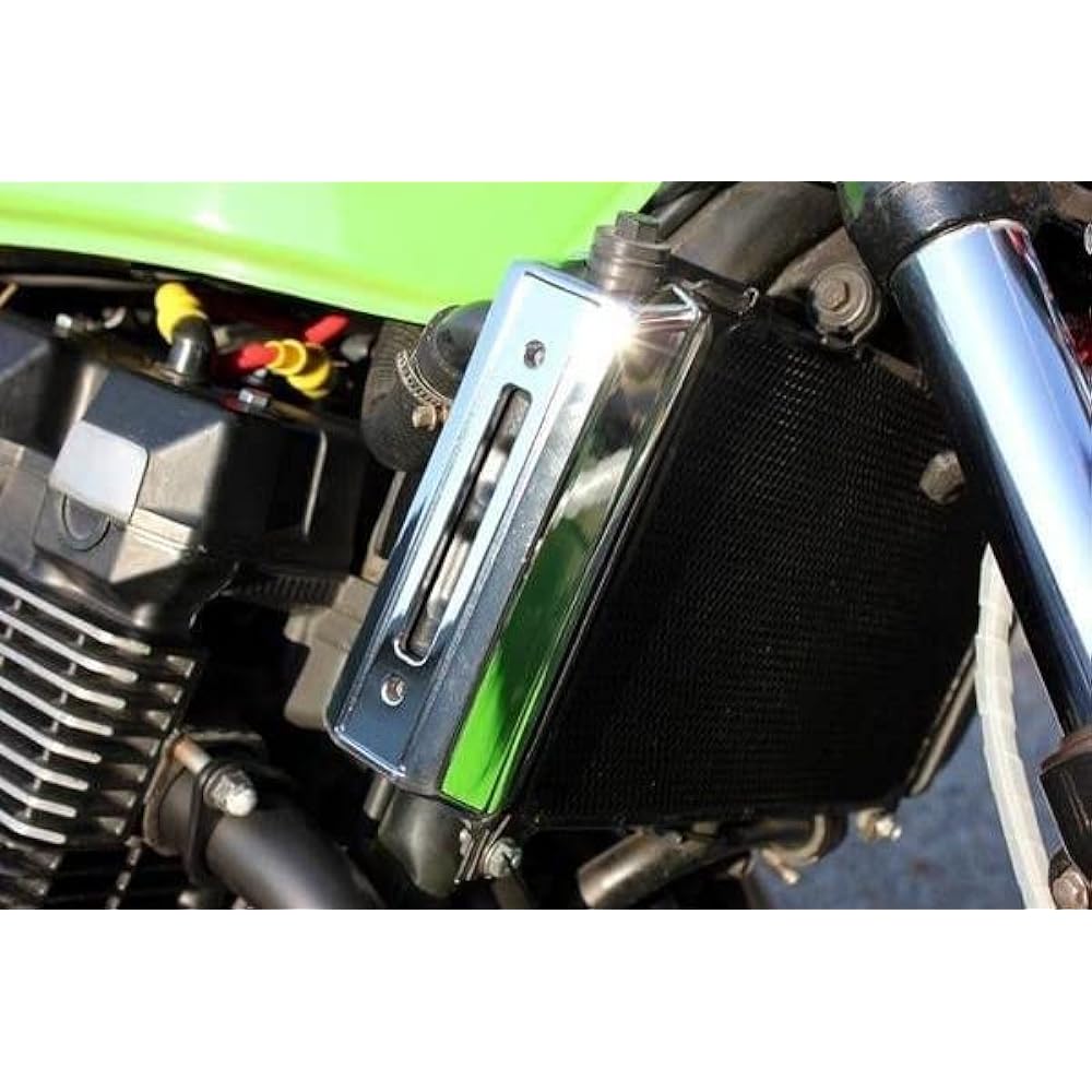 ZRX400 Radiator Side Cover Plated Aluminum Alloy