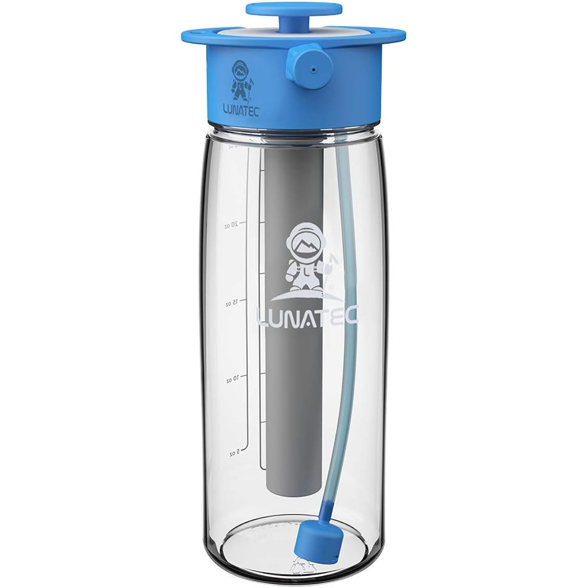 Lunatec Outdoor Camping Multipurpose Water Bottle Aquabot