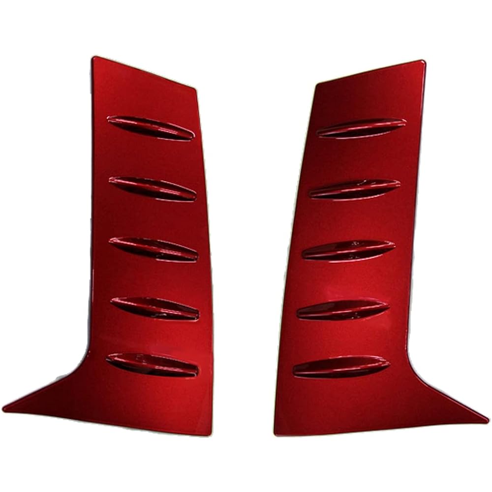 Price reduction! Alphard Vellfire 30 series compatible product/rear quarter garnish [Red/Red] Left and right 2-piece set