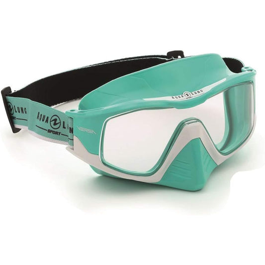 VERSA MASK Turquoise/White CLEAR LENS195240