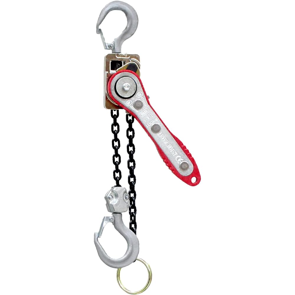 Best Answer Lever Hoist VW Lever Hoist 0.1t Chain 1m 1 Unit 0.1t 0.1ton 0.1ton 100kg Chain Roller Chain Lever Block Loading Machine Gotcha Pulley Hoist Chain Hoist Fixed Tool