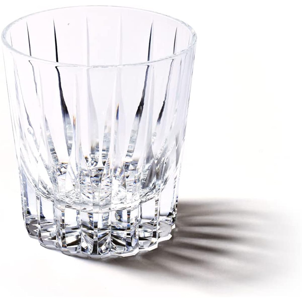 [Taimuro Kobo Official] Crystal Edo Kiriko Yasunori Kimura Kenbishi Old Glass (Transparent) TB5136-00 Paulownia Box Made in Japan