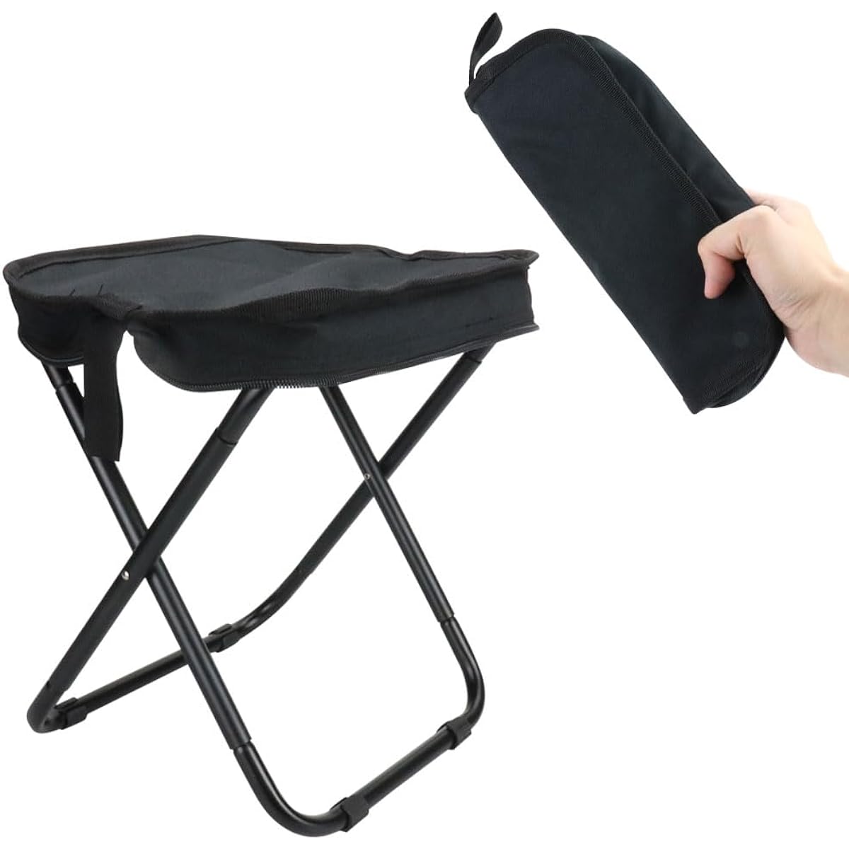 Foldable Chair Outdoor Chair Stool Durable Compact Portable Picnic Climbing Cherry Blossom Viewing Camping