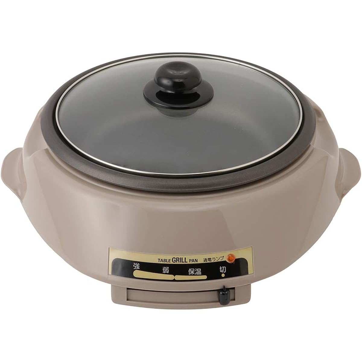 Maruyama Giken Electric Grill Pan 23cm Light Brown AZ-3931