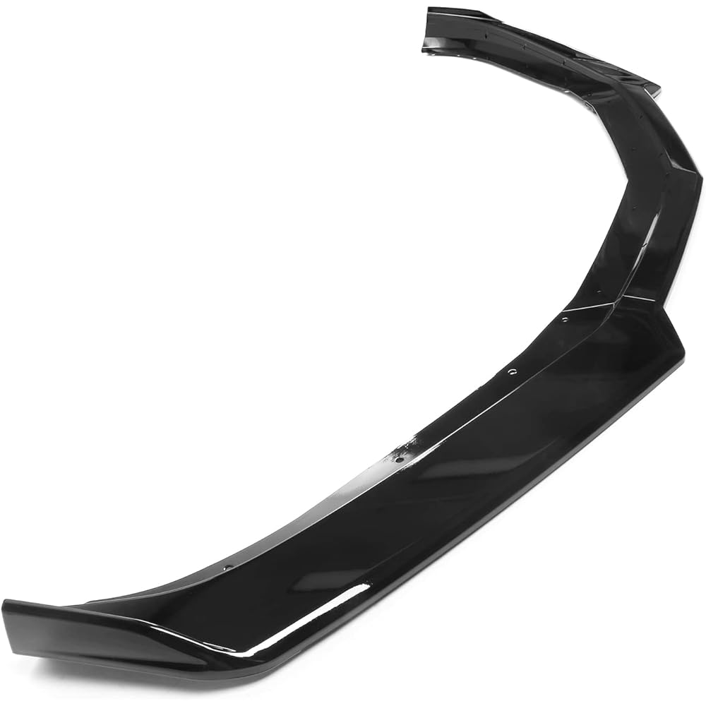 IKON Motorsports Front Bumper Lip 2016-2023 CHEVY CAMARO Compatible 1LE Style Style Black Front Air Tin Dam Body Kit Body Body Lip Spoiler ABS Plastic