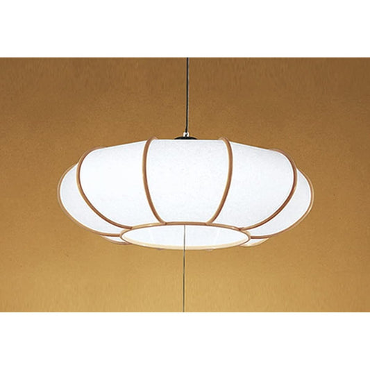 Ordelic Japanese style LED pendant light, high color rendering ~8 tatami stage dimming, daylight white: OP252175R