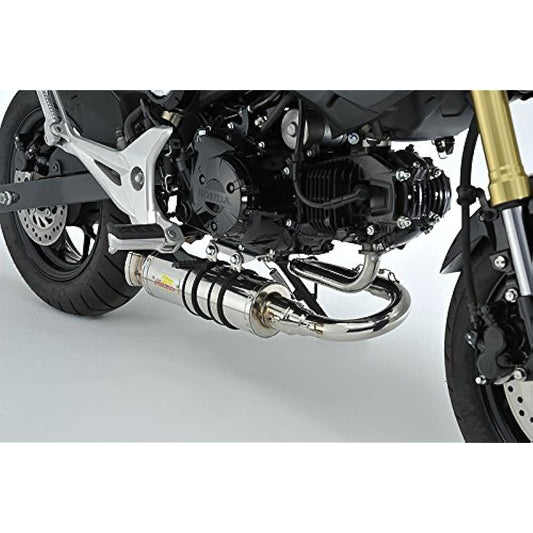 Realize 4-stroke muffler Laguna SUS (stainless steel) [HONDA GROM MSX125]405-103-00