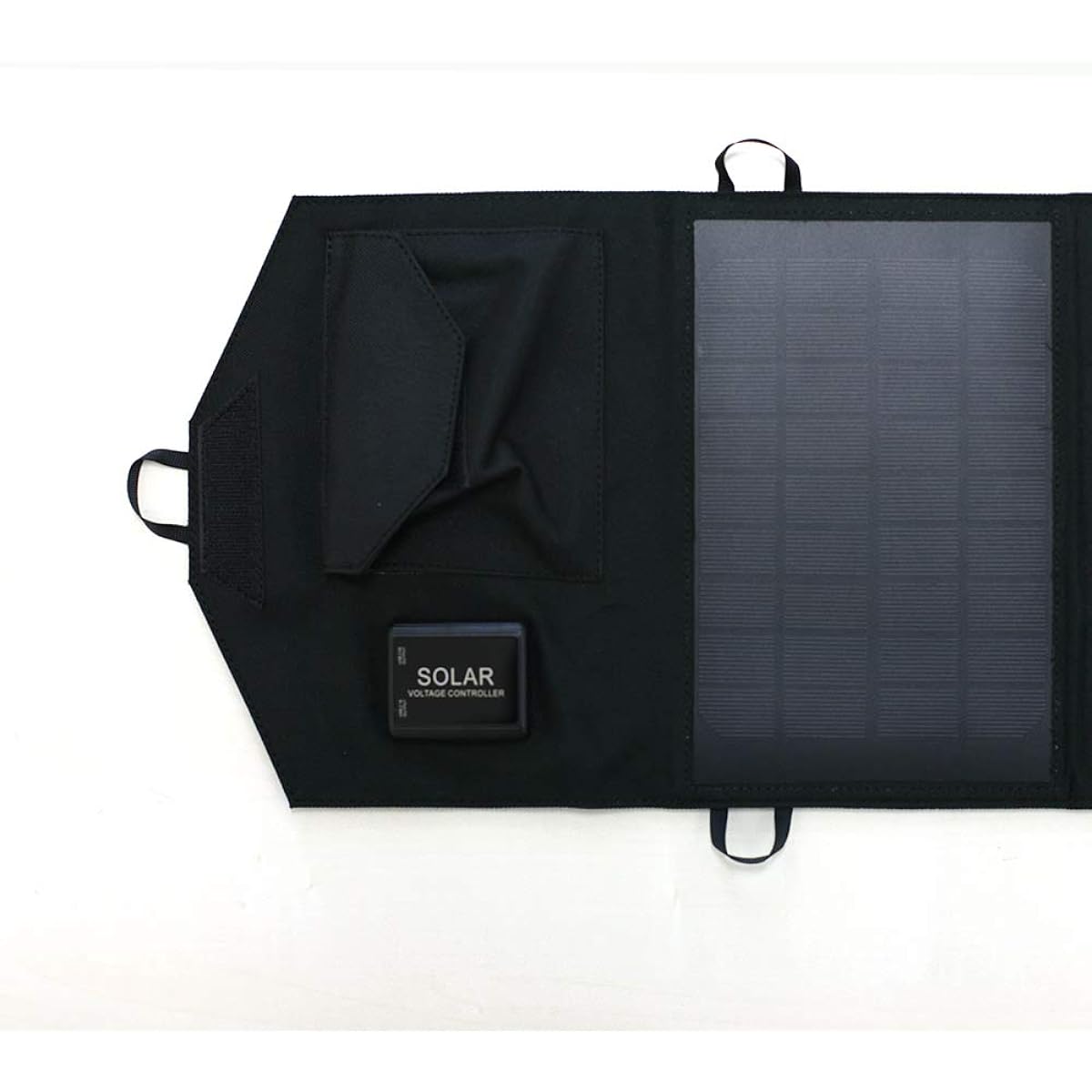 Air J Portable Solar Charger (14W Type/Dustproof and Waterproof IP65/Black) AJ-SOLAR14W BK