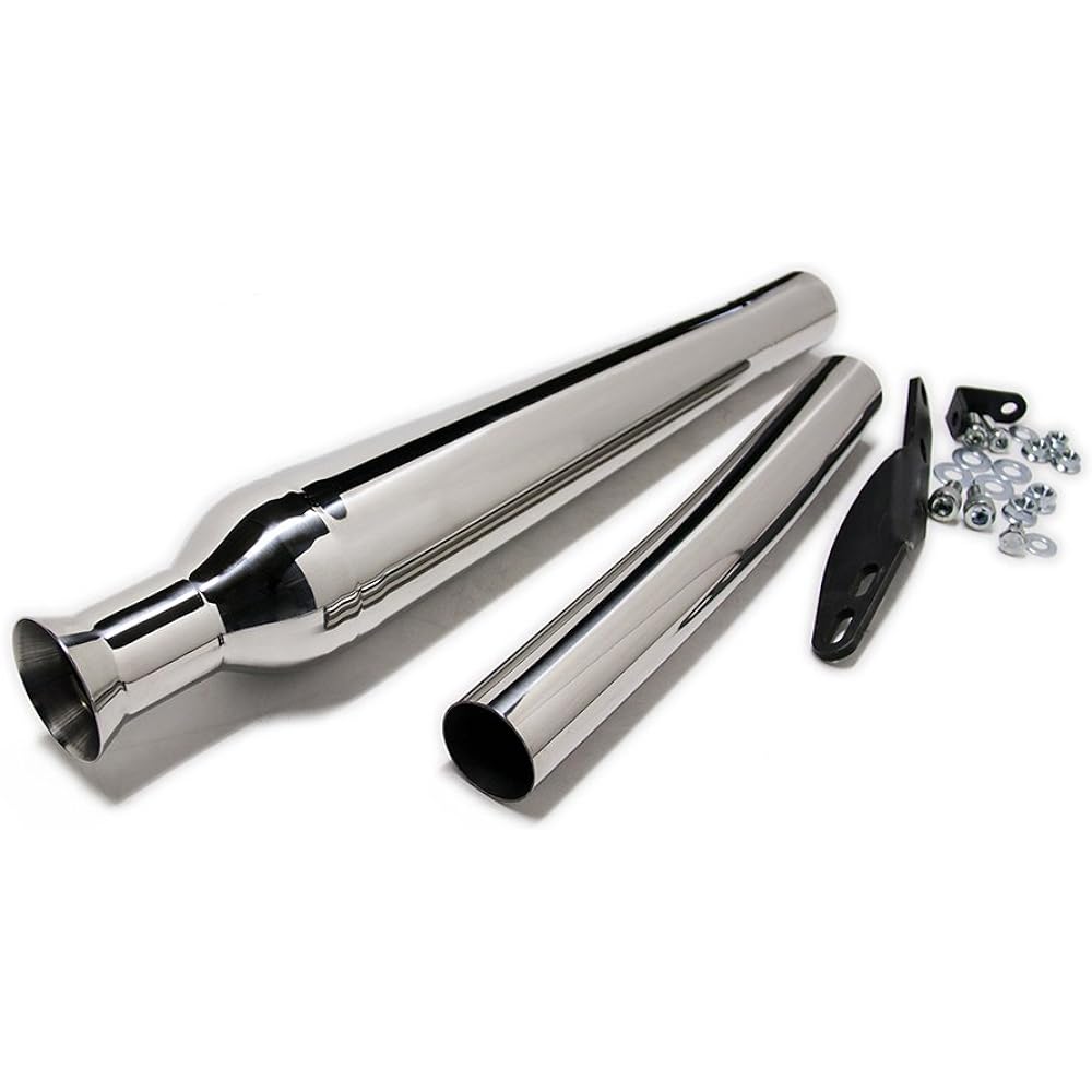 Motor Rock SR400 For 2% er Trumpet Muffler Slip On Down (Wi-Fi Car) Mr – ex153d