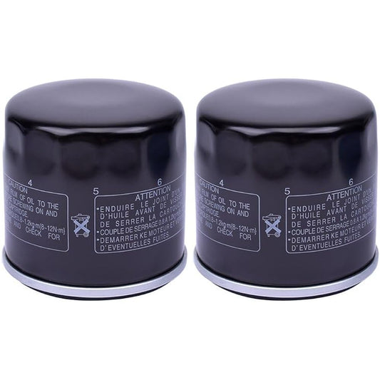 1/2/4pcs Motorcycle Oil Filter Aprilia RSV 1000 RSV1000 RSV4 V4R Tuono RSV4 RF RR 1100 V4 Tuono APRC RSV4 Racing 2009-2020 (Color : 2pcs)