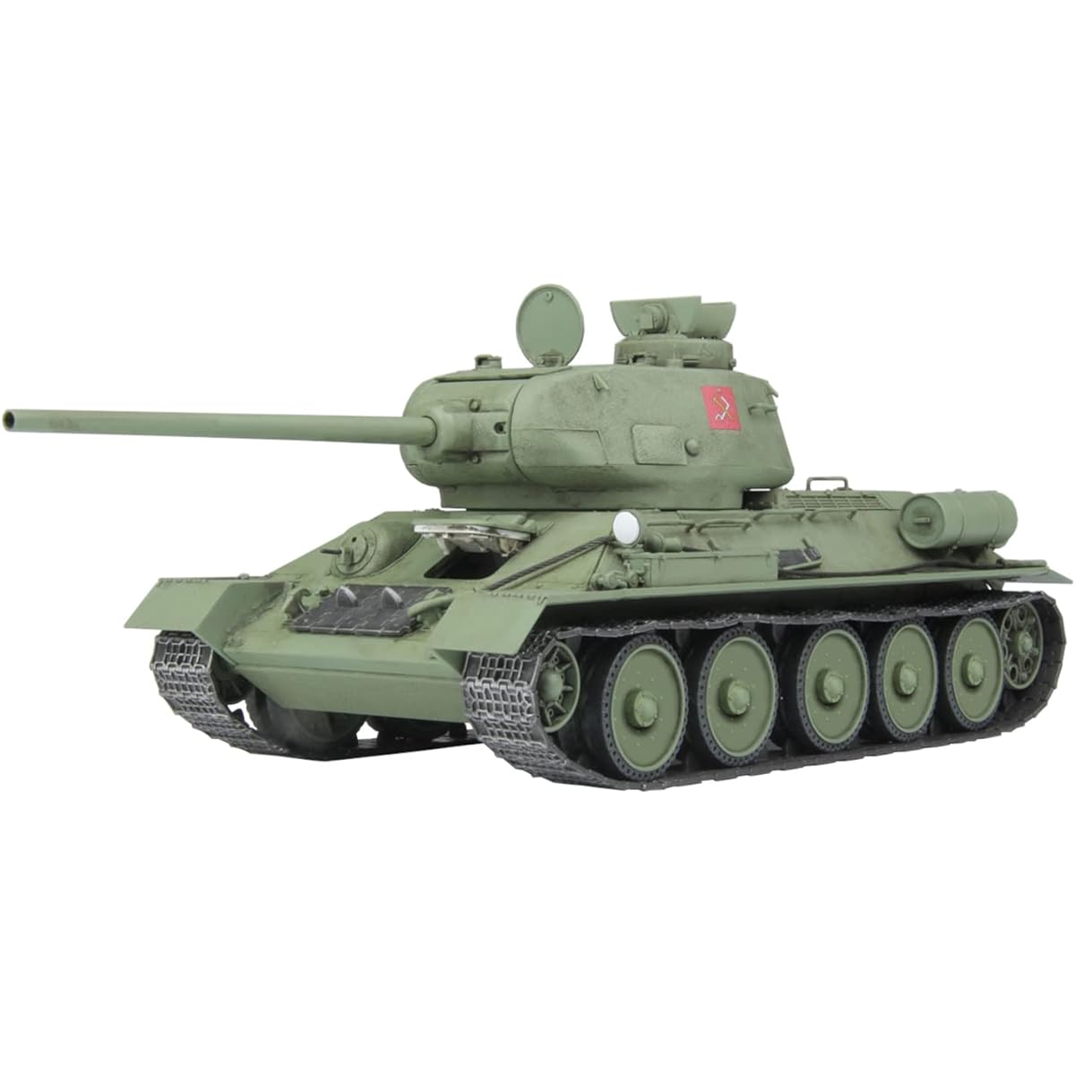 PLATZ Girls & Panzer Final Chapter T-34/85 Pravda High School We will reveal the inside of the tank! Plastic model with interior reproduction parts Total length approx. 233mm (including turret) Molding color Plastic GP-69