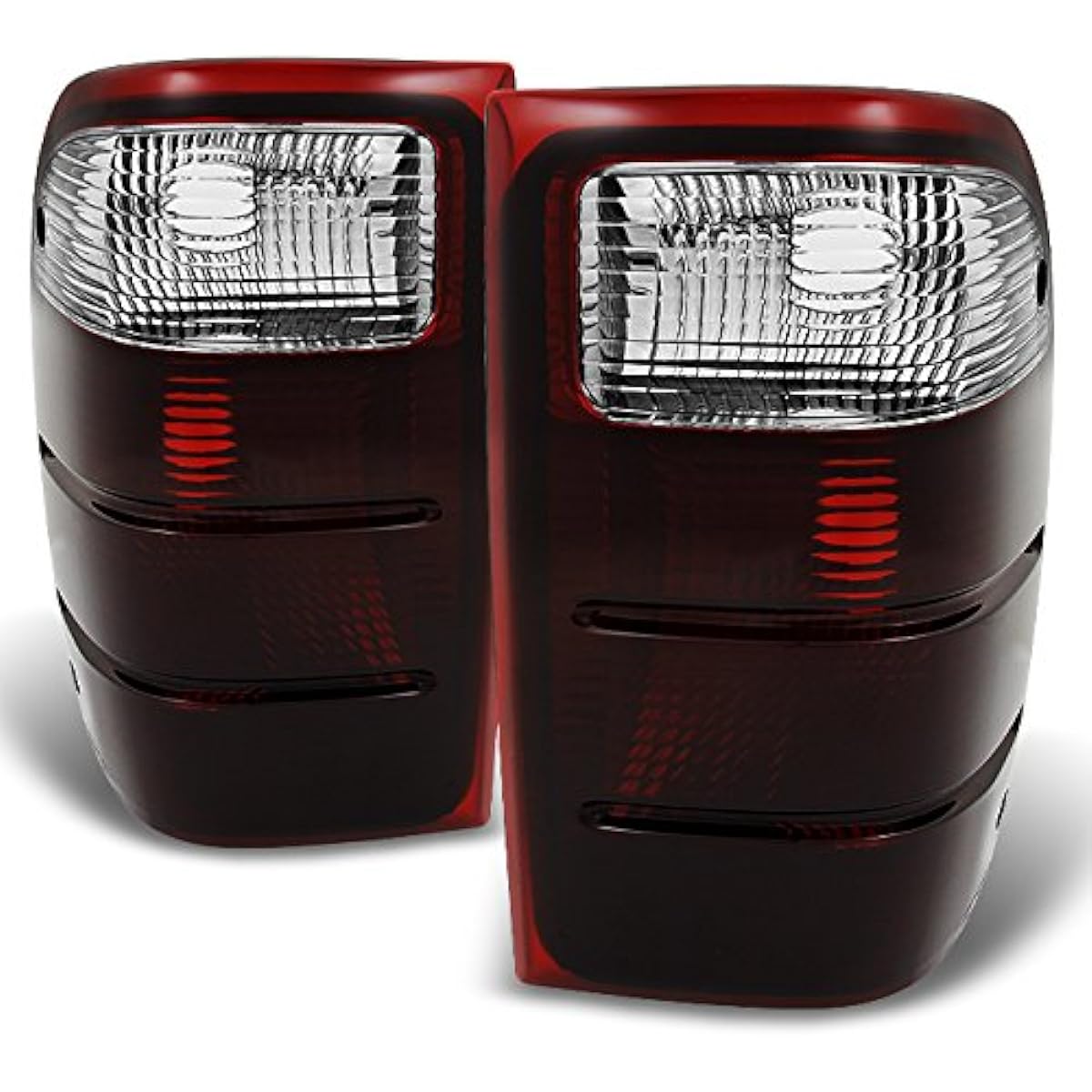 Ford Ranger Pickup for Truck Black Tint Tail Light Brake Lamp replacement Pair left and right