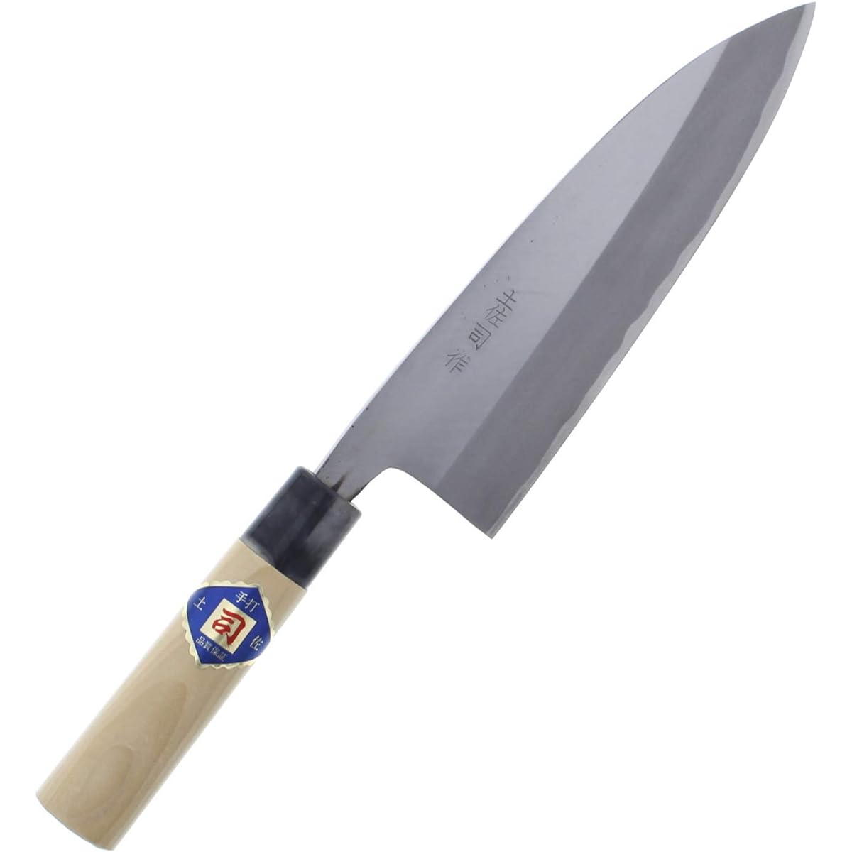 Tosa Knife Polished Deba Knife White Steel No. 1 195mm
