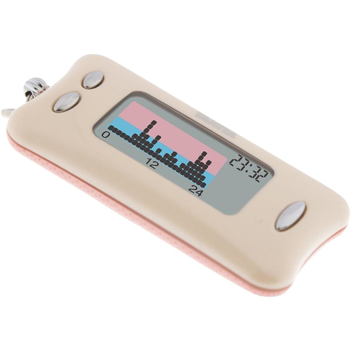 TANITA Activity Meter Calorhythm LADY plus Vanilla Pink x Shell Pink AM-133-PK