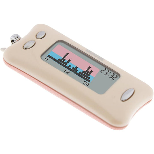 TANITA Activity Meter Calorhythm LADY plus Vanilla Pink x Shell Pink AM-133-PK