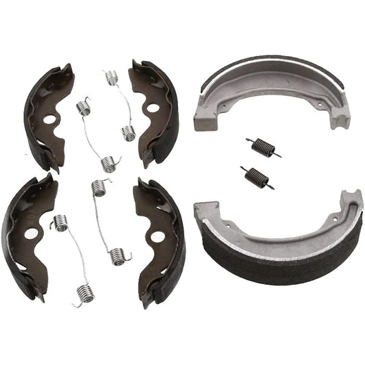 Fits for 2005 2006 2007 2008 Honda Recon 250 TRX250TM front and rear brake shoes.