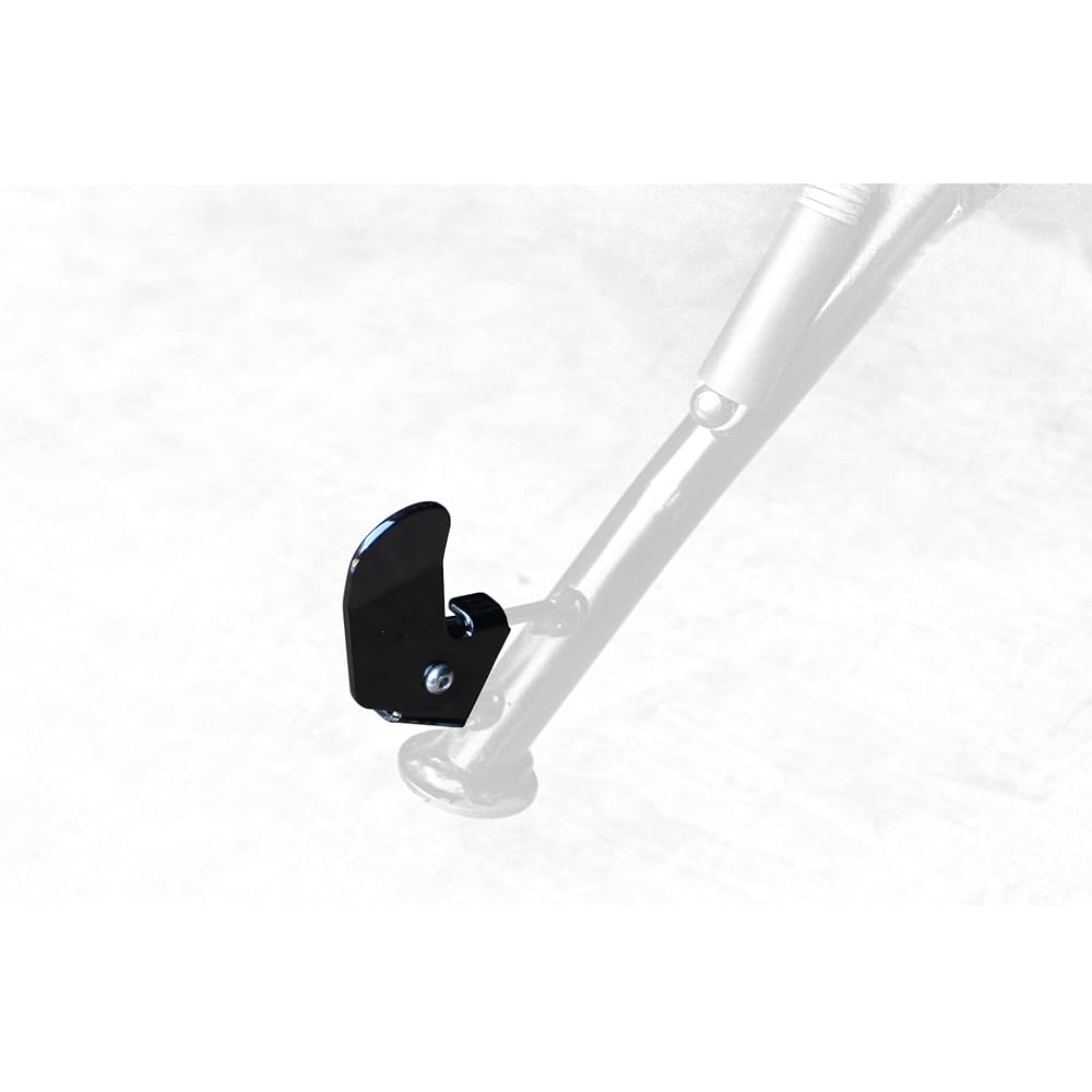 Kijima Motorcycle Bike Parts Side Stand Extension Svartpilen 125/250/401 Steel Black Finish HQ-03100