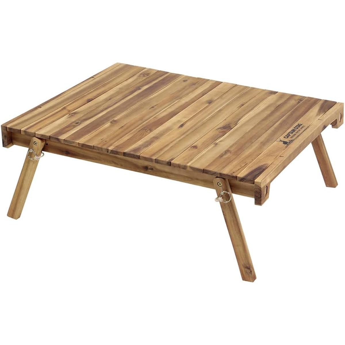 CAPTAIN STAG Outdoor Table Roll Top Free Table Width 81 x Depth 64 x Height 30 cm 4-wheel carry set available Storage bag included CS Classics UP-1050