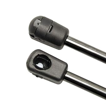 KUNSYOUKIM 2001-2007 Mini Hood Damper for Mini (BMW) R50 R52 R53 R56 Hatchback Convertible ADB115801 BGS10960 Genuine Replacement, Set of 2 (Normal Black) (Red Carbon)