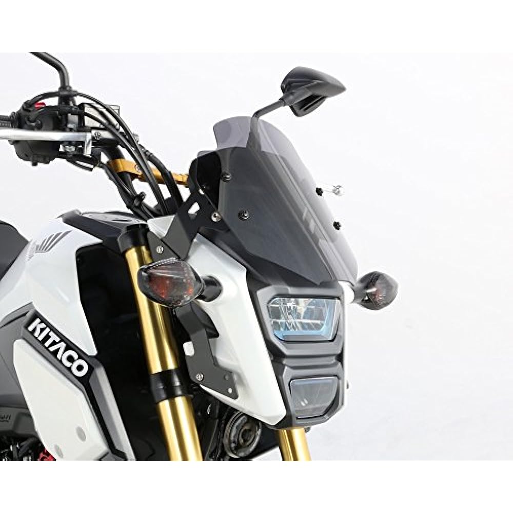 KITACO Aero Visor (Smoke Type) Grom ('16~) 670-1444300 Screen