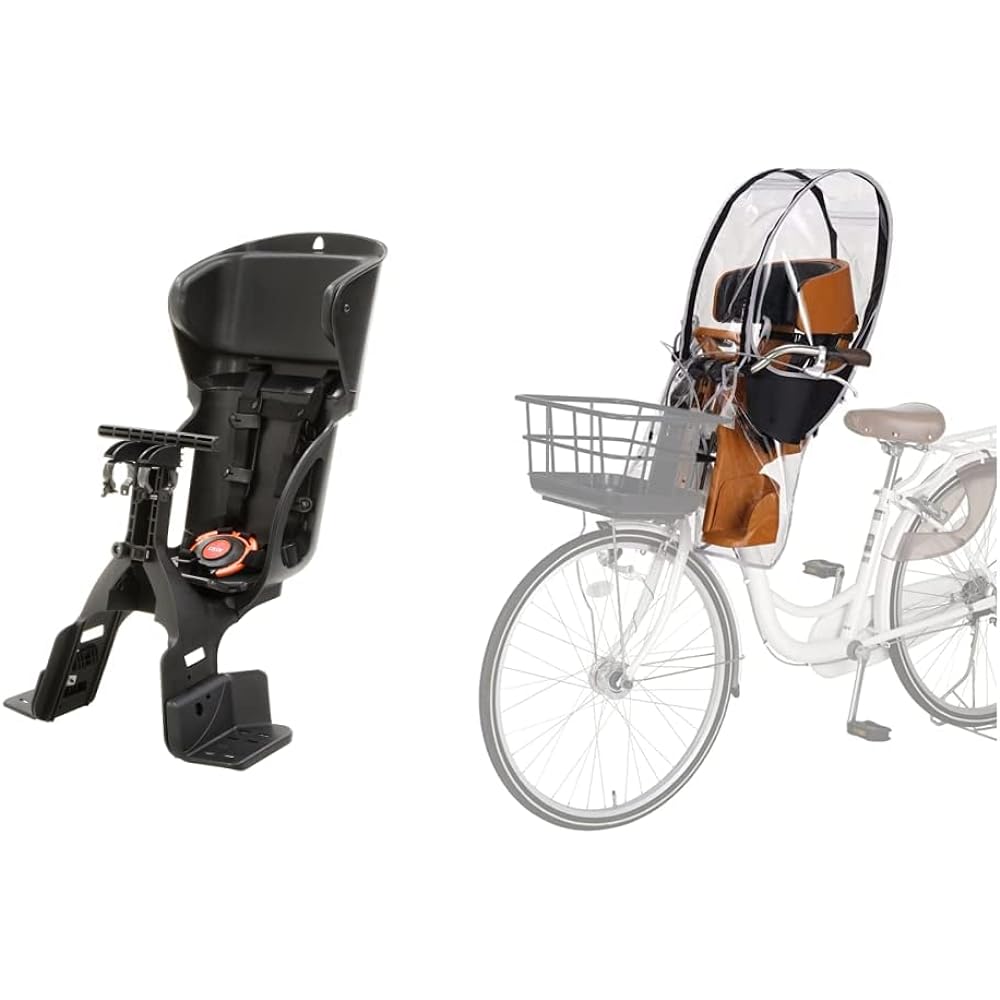 OGK Giken Bicycle Front Baby Seat (FBC Series) FBC-015DX (Casual Front Baby Seat with Headrest)