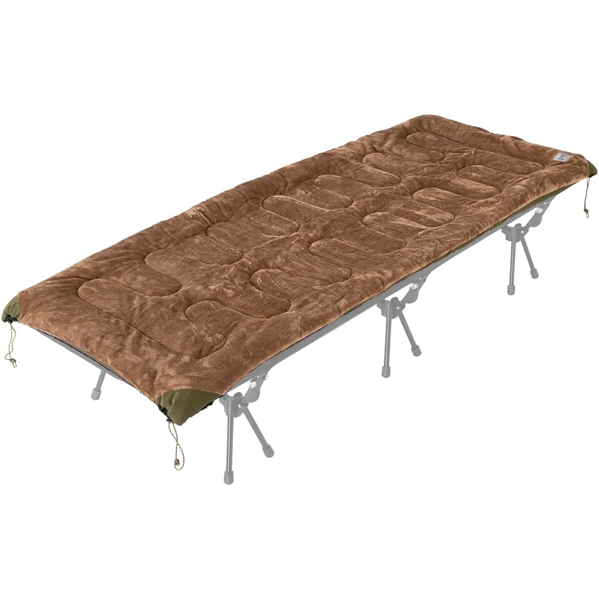 DOD Fluffy Changer Cot Cover [Reversible] Can also be used as sleeping bag insole CV1-042-BR