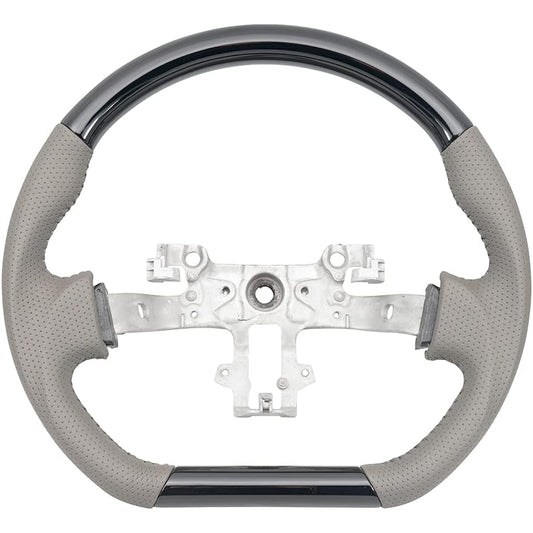 TRISTAR'S [Every Evan DA17V] D-Shaped Gun Grip Steering Handle Piano Black