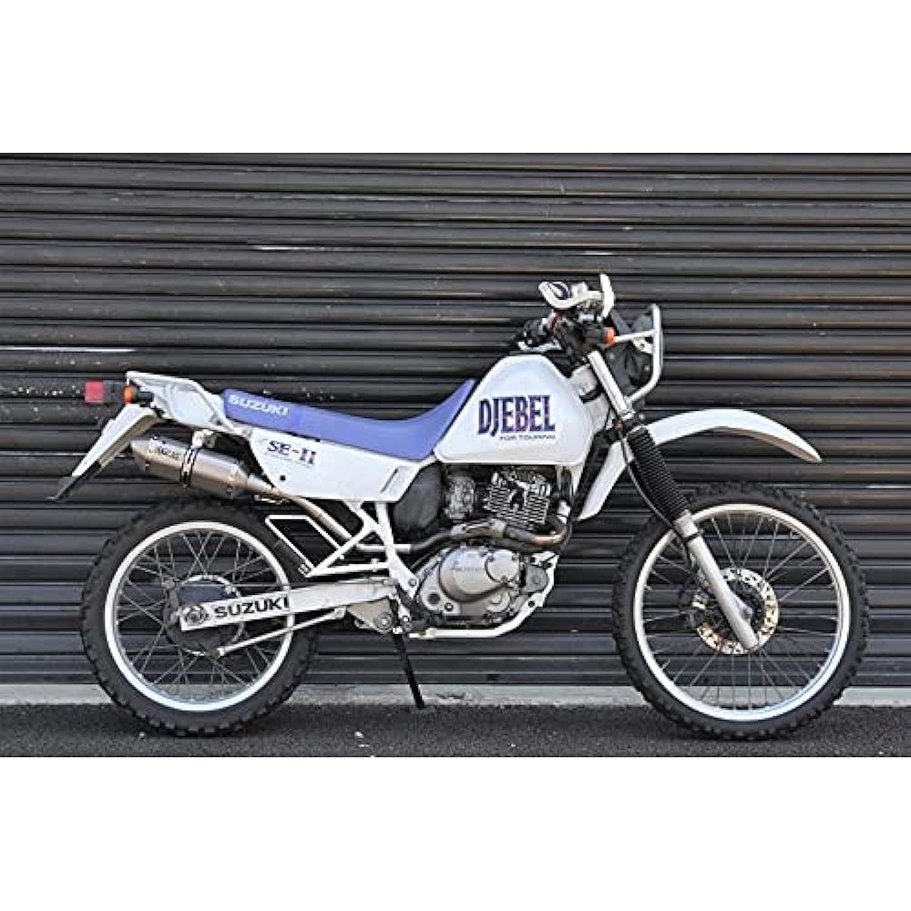 SECRET SPEED Suzuki Jebel 125 (SX125) Bike Muffler Solid Motard Deformed Slip-on SUS Stainless Steel Muffler DJEBEL125 ss-201-s08