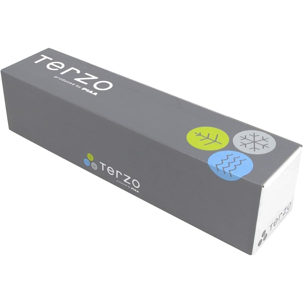 Terzo (by PIAA) Roof Carrier Base Carrier Mounting Holder Set by Car Model 4 Pieces Black [Suzuki Hustler Mazda Flare Crossover and Others] EH449