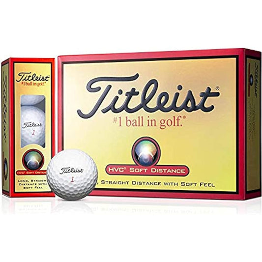 Titleist HVC Ball HVC Soft Distance 3 Dozen Set 3 Dozen (36 pieces)